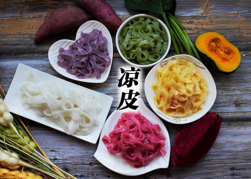 健康彩色凉皮哪家好